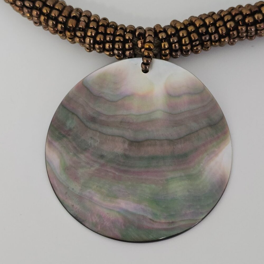 Lia Sophia Gray and Brown Necklace - Picture 11 of 11
